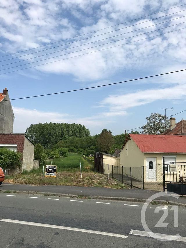 Afficher la photo en grand terrain à vendre - 1021.0 m2 - ALBERT - 80 - PICARDIE - Century 21 Agence Albert