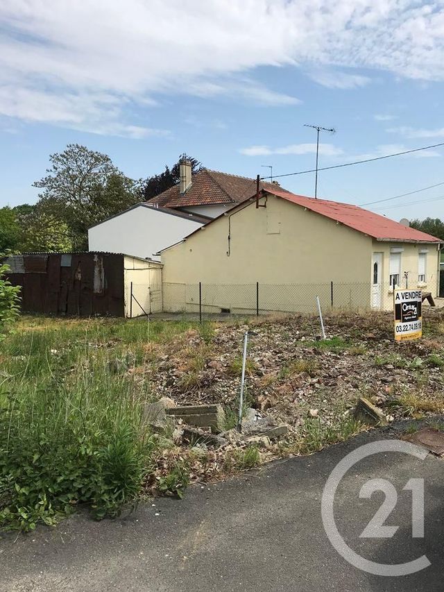 Afficher la photo en grand terrain à vendre - 1021.0 m2 - ALBERT - 80 - PICARDIE - Century 21 Agence Albert