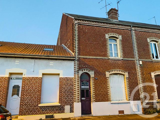 maison à vendre - 4 pièces - 64.0 m2 - ALBERT - 80 - PICARDIE - Century 21 Agence Albert