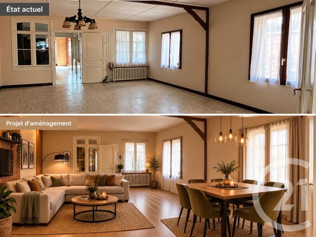 maison à vendre - 3 pièces - 117.0 m2 - ALBERT - 80 - PICARDIE - Century 21 Agence Albert